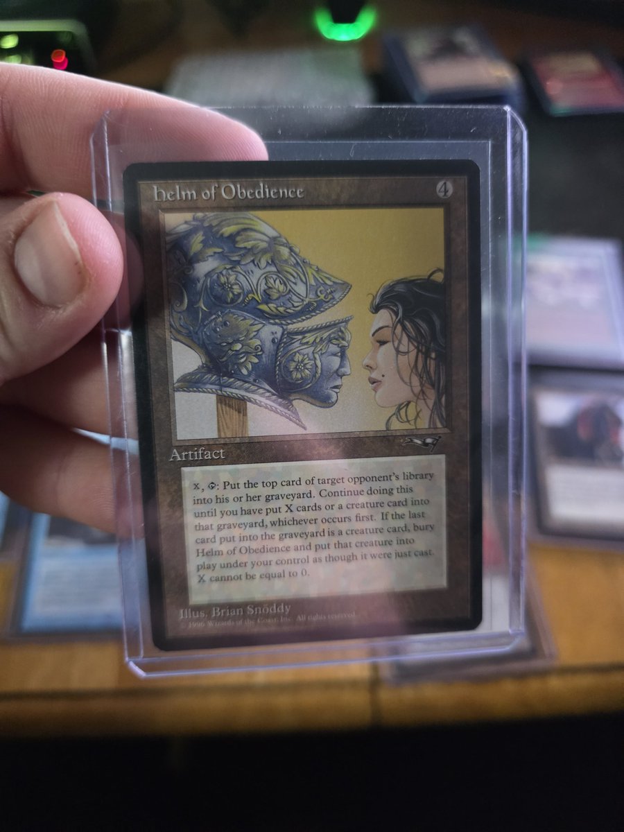 werdism's tweet image. Moreee vintage MTG! #copyartifact #fork #urzas collecting #mtgcollecting #vintage #pokemon #cardcollecting #collection #helmofobedience #arabiannights #manavortex