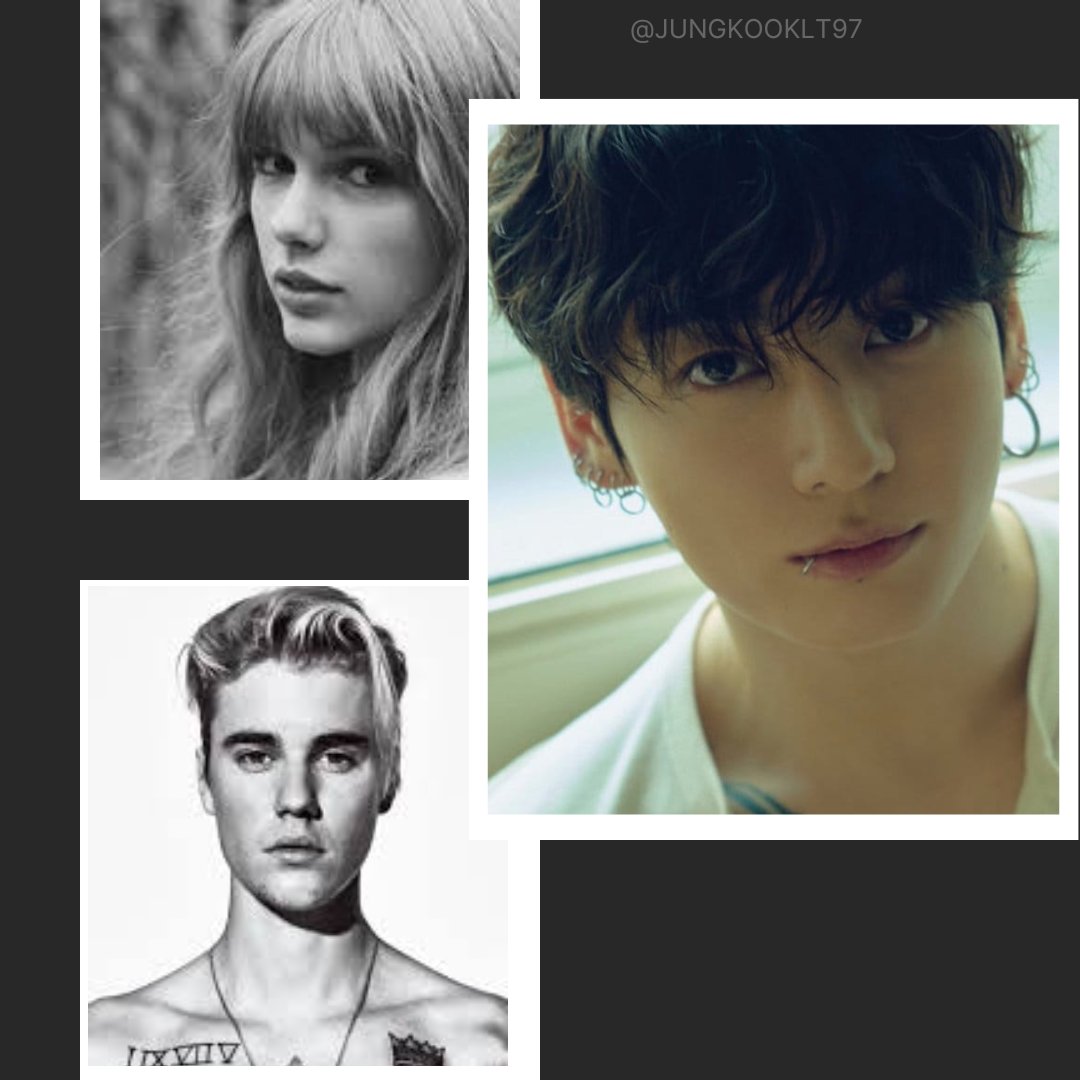 JUNGKOOK junto a Justin Bieber y Taylor Swift, fue el artista MÁS  mencionado en X (Twitter) en 2025., image size:1080x1080