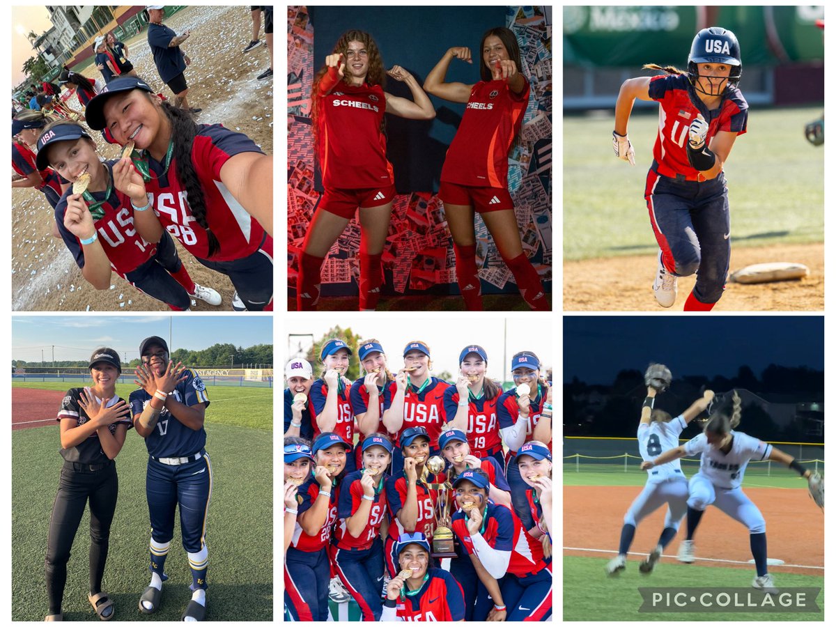 AbbyStenerson's tweet image. What a year! 2025 brought a Gold Medal with the @USASoftballJWNT in Mexico, 16U @thealliancefp Nationals, a strong freshman high school season, some unforgettable camps, and a great first fall with @18uSmith! Thankful for so many amazing memories and can’t wait to see what 2026…