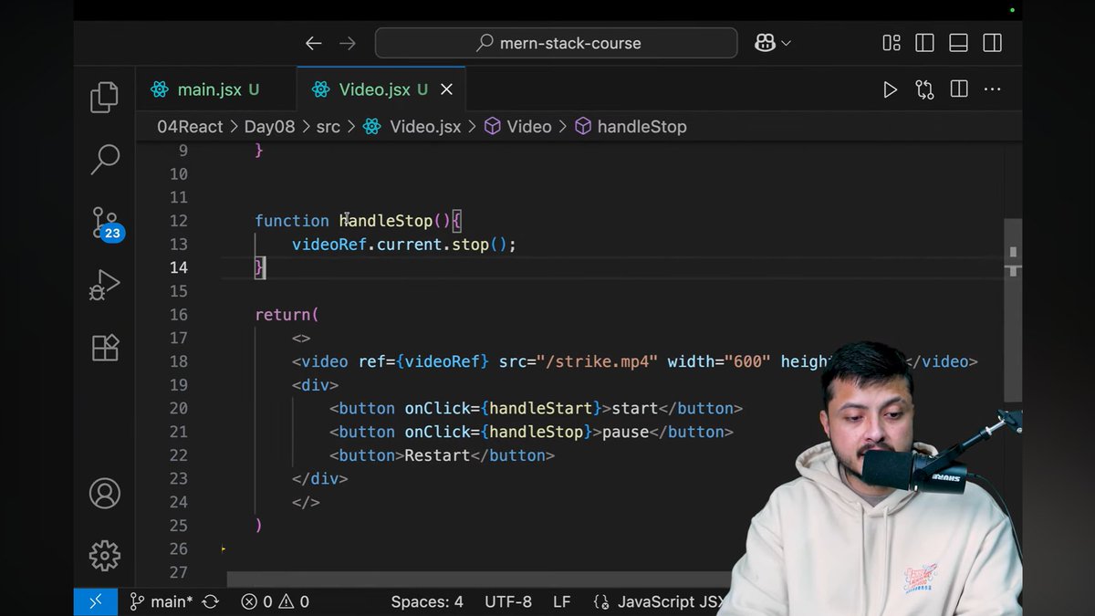 Manishkumawatt's tweet image. #Day45 📷  Of #MERNSTACK Course #lecture08  @CoderArmy &amp;amp;  @rohit_negi9  
Today I learned about the useRef hook in React ⚛️
✅ How it works
✅ Why it doesn’t trigger re-renders
✅ How it helps build optimized &amp;amp; high-performance websites
Step by step, getting better at React 
#IT