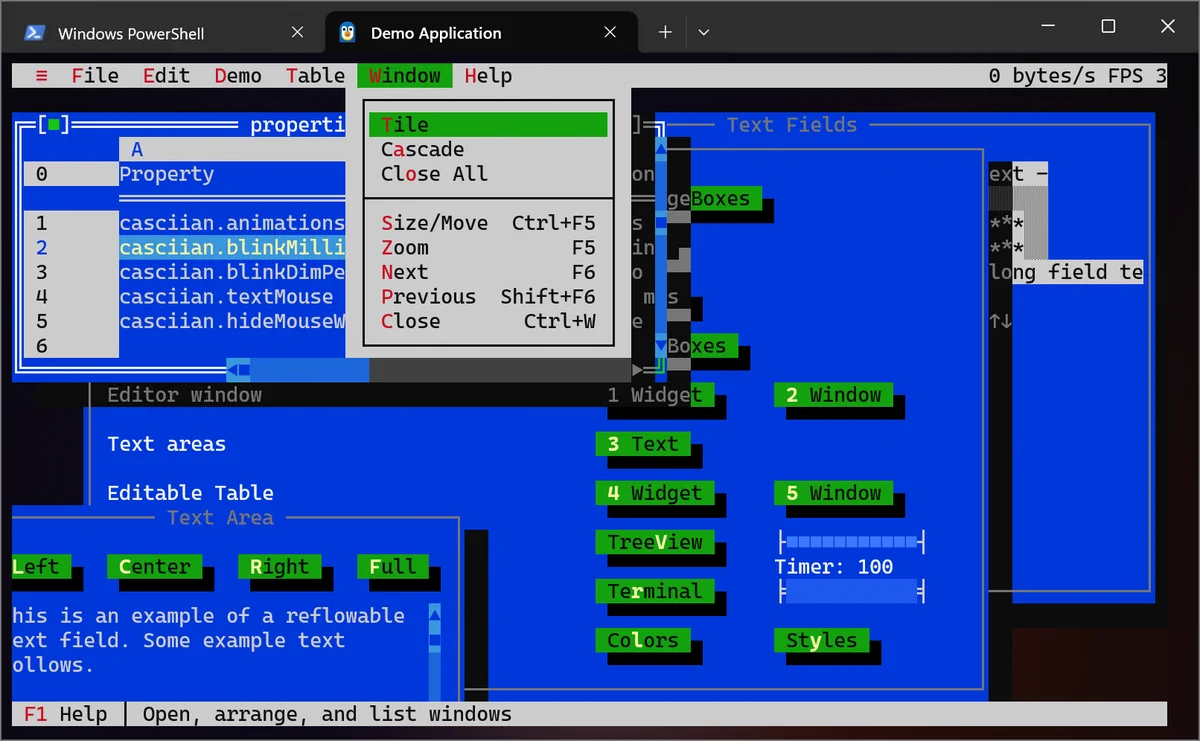 Casciian demo app screenshot
