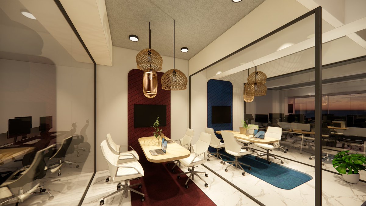 Charnockitee's tweet photo. IT Company #OfficeInteriorDesign in #Bhopal

Features #coworking zones, private cabins, #meetingrooms, a cafeteria, nap room, and a games area.

 🏗️ Area: 3500 sq ft
 🏢 Design by: @siyarchstudio 

https://t.co/DJBbmp3PLl

#OfficeInteriors #InteriorDesignersIndia #Architects https://t.co/mUSS4G254j