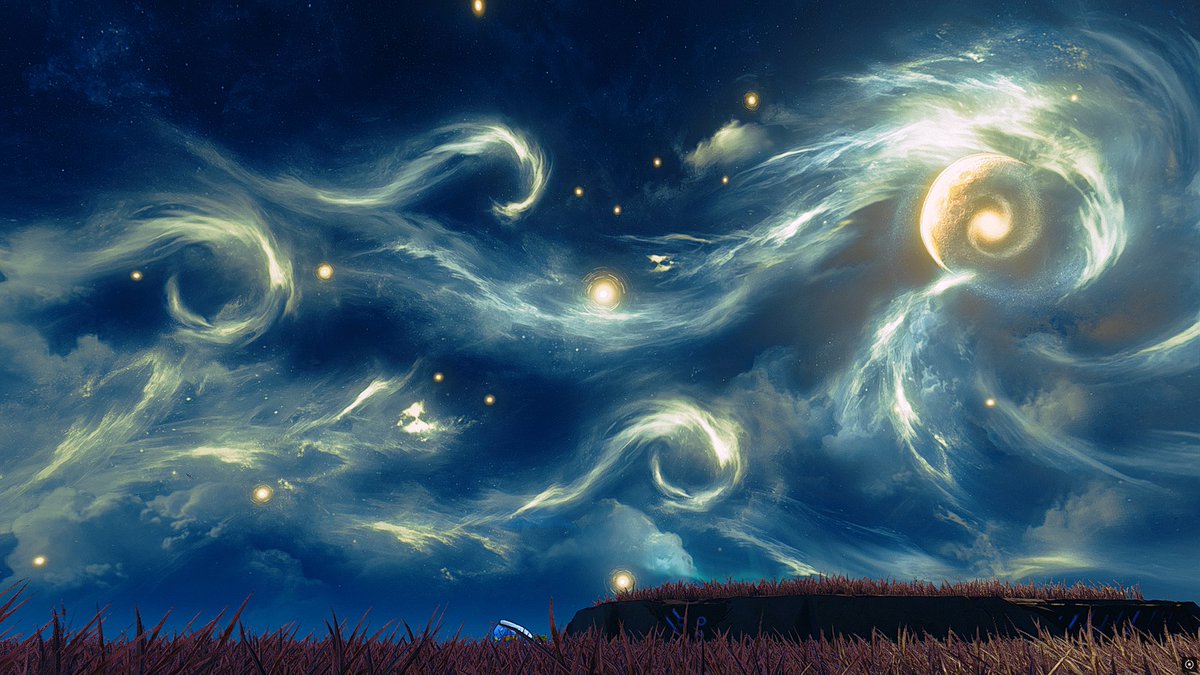 primaros_drip's tweet image. the starry night, wuwa's rendition