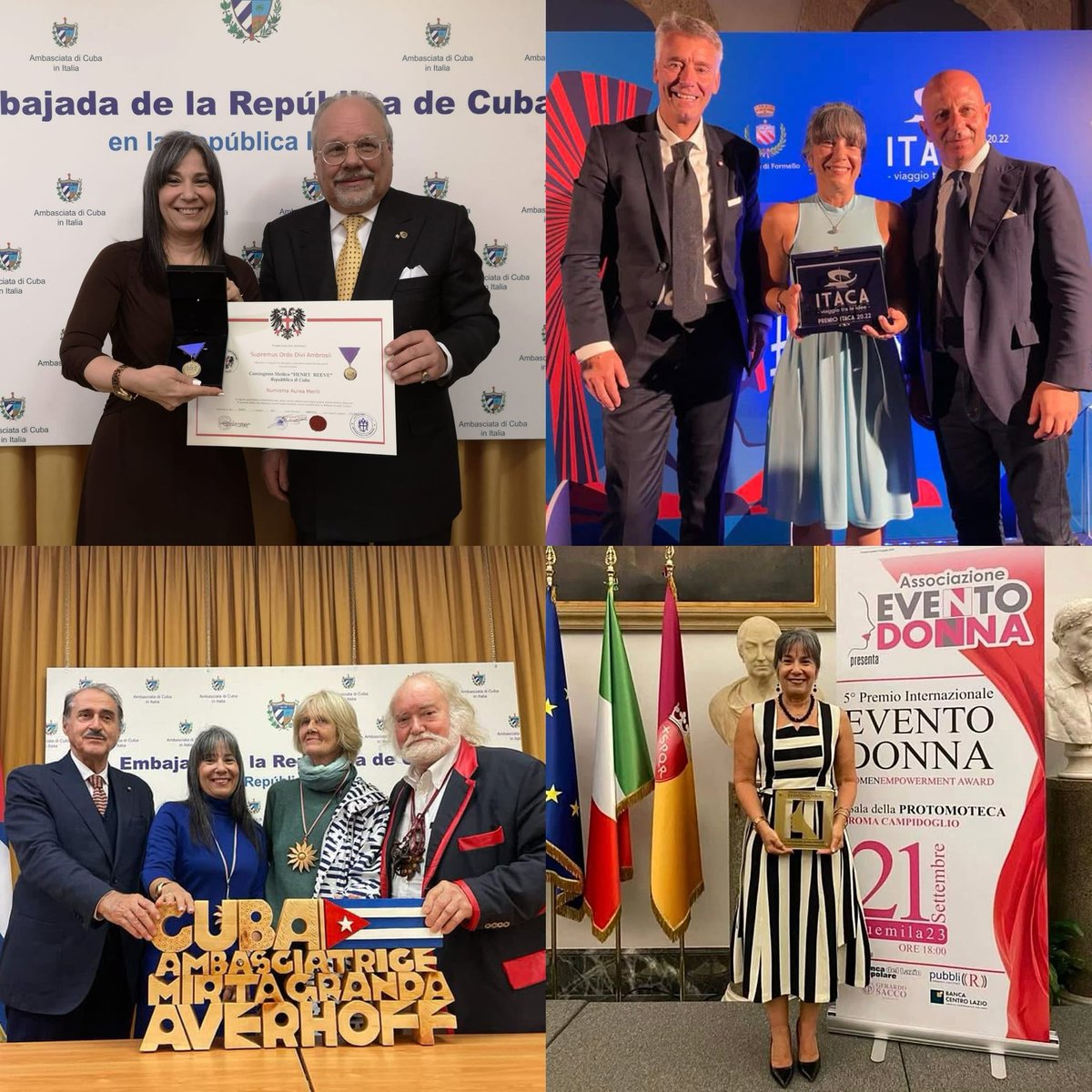 MirtaGranda's tweet photo. Me despido con profundo agradecimiento y recuerdos imborrables que siempre llevaré conmigo, pero sobre todo con la plena certeza de que en Italia siempre habrá muchos corazones que laten por #Cuba. 
Grazie mille di cuore! A presto! https://t.co/XP9uRY22WN