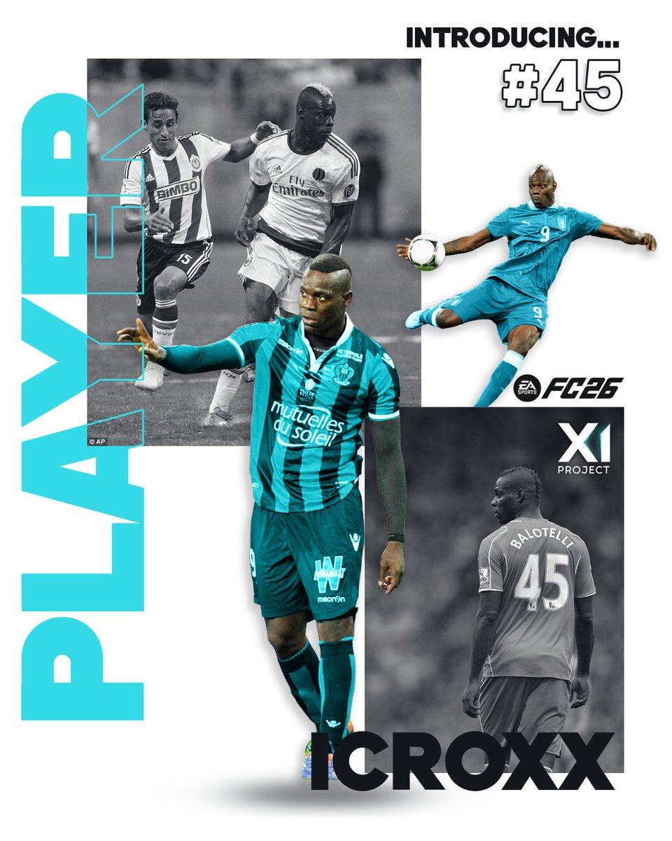 X1Projectx's tweet image. ¡Puro fuego canario para nuestra banda! 🏝️🔥

"Why always him?" Porque es el lateral que necesitábamos. Potencia, seguridad y el descaro de Balotelli para X1 Project. Desde las Islas Canarias con el dorsal 45, @8criisto!

¡Pío Pío, bienvenido a bordo! 🟡🔵