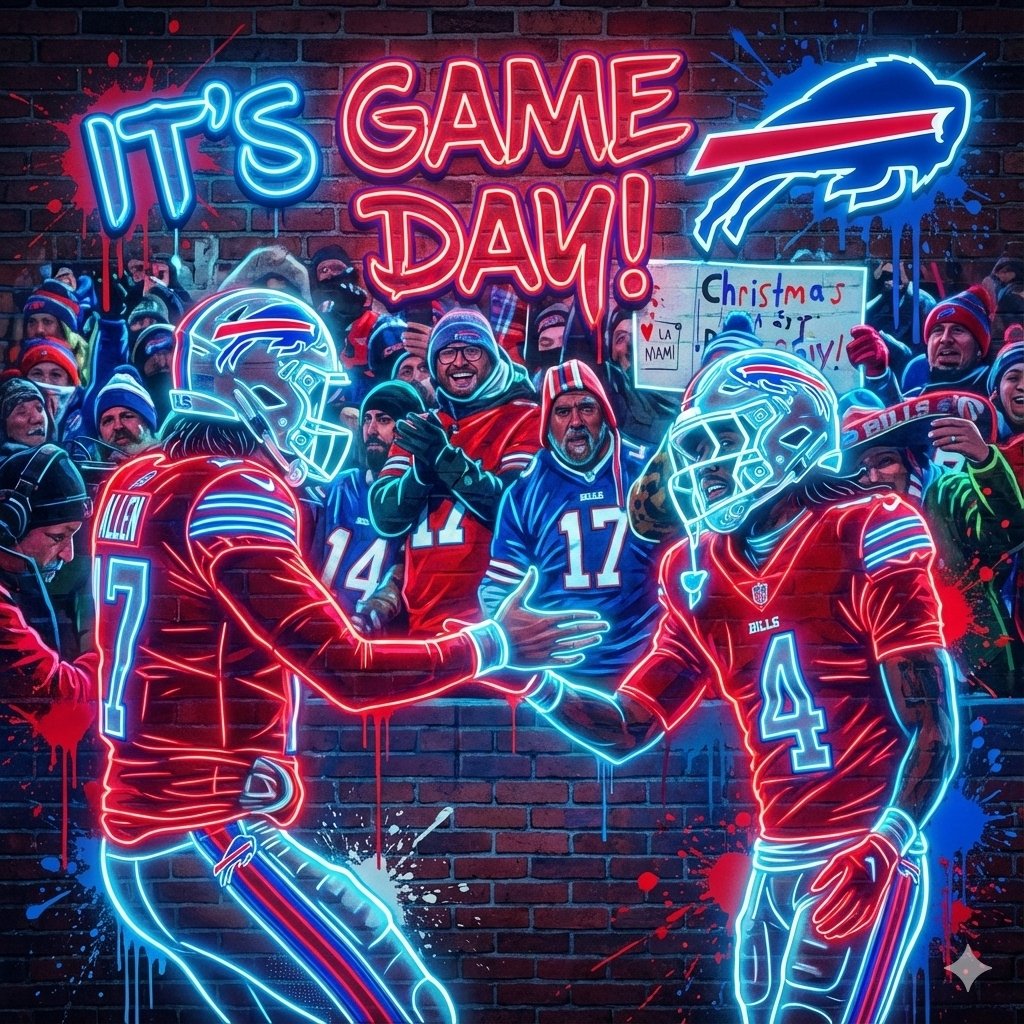 BillsFront's tweet image. It's Game Day!  Let’s Go Buffalo – Beat the Eagles! Join us for the 2:25 pm kickoff at @Alpha_Charlies Tap &amp;amp; Tavern
We’ll see you there! GO BILLS!
#GoBills #BillsMafia #BuffaloBills

FB @Front Range Bills Backers
X @Billsfront
IG @frbillsbackers