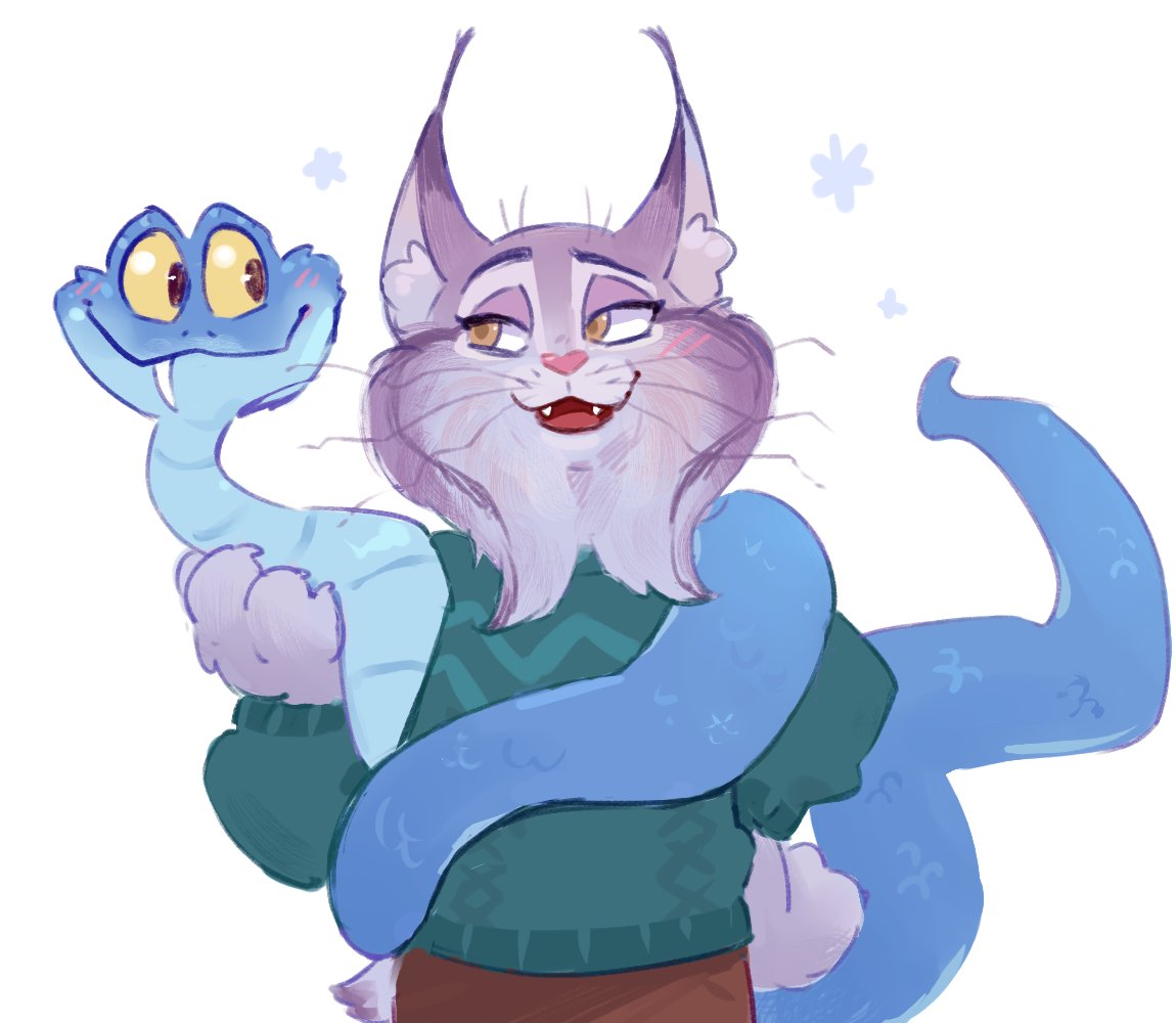 I tried
#PawbertLynxley #garydesnake #Zootopia2