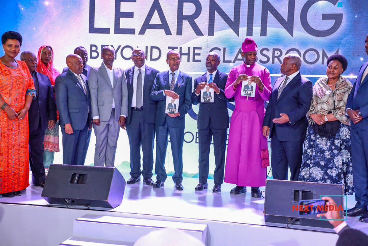 nbstv's tweet image. PHOTOS: The Deputy Speaker of Parliament, Rt. Hon. @Thomas_Tayebwa, representing H. E. @KagutaMuseveni, officially launched Dr. Amos Nzeyi’s book, 'Learning Beyond the Classroom'.

#NBSUpdates