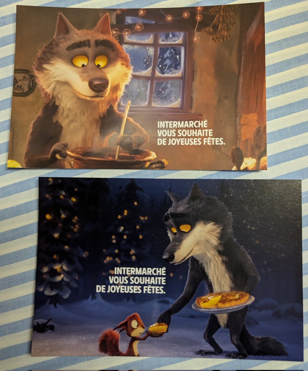 Negilahn's tweet photo. J'ai récupéré des cartes postales collector 🥰. #Intermarche https://t.co/eoVN9isae3