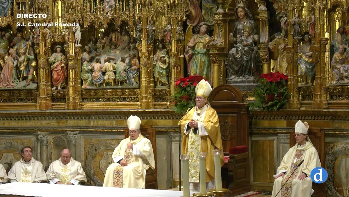 architoledo's tweet photo. ¿Que tenemos que vivir tras este Jubileo de la Esperanza?
.- Un Iglesia que acoge
.- Que vive el amor con prontitud
.- En comunión con toda la Iglesia
#ClausuraJubileo #CatedralPrimada https://t.co/XVAMgTbHPQ