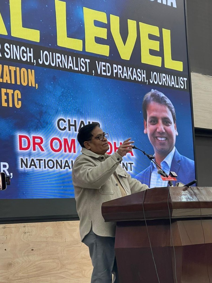 Ashok Bharti tweet media