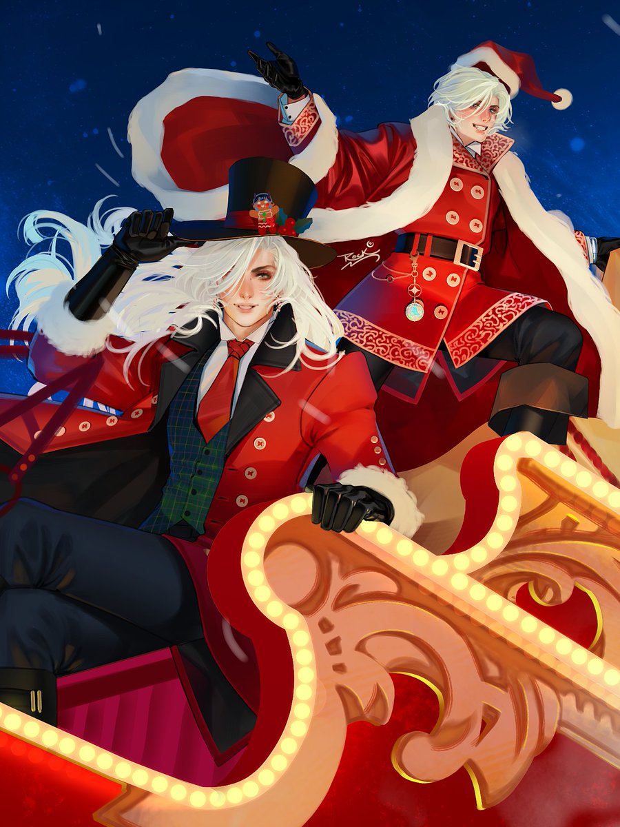 Rockcr_artist's tweet image. And a close up of the boys for the Pupals 🎄✨

#FeileaCanvas