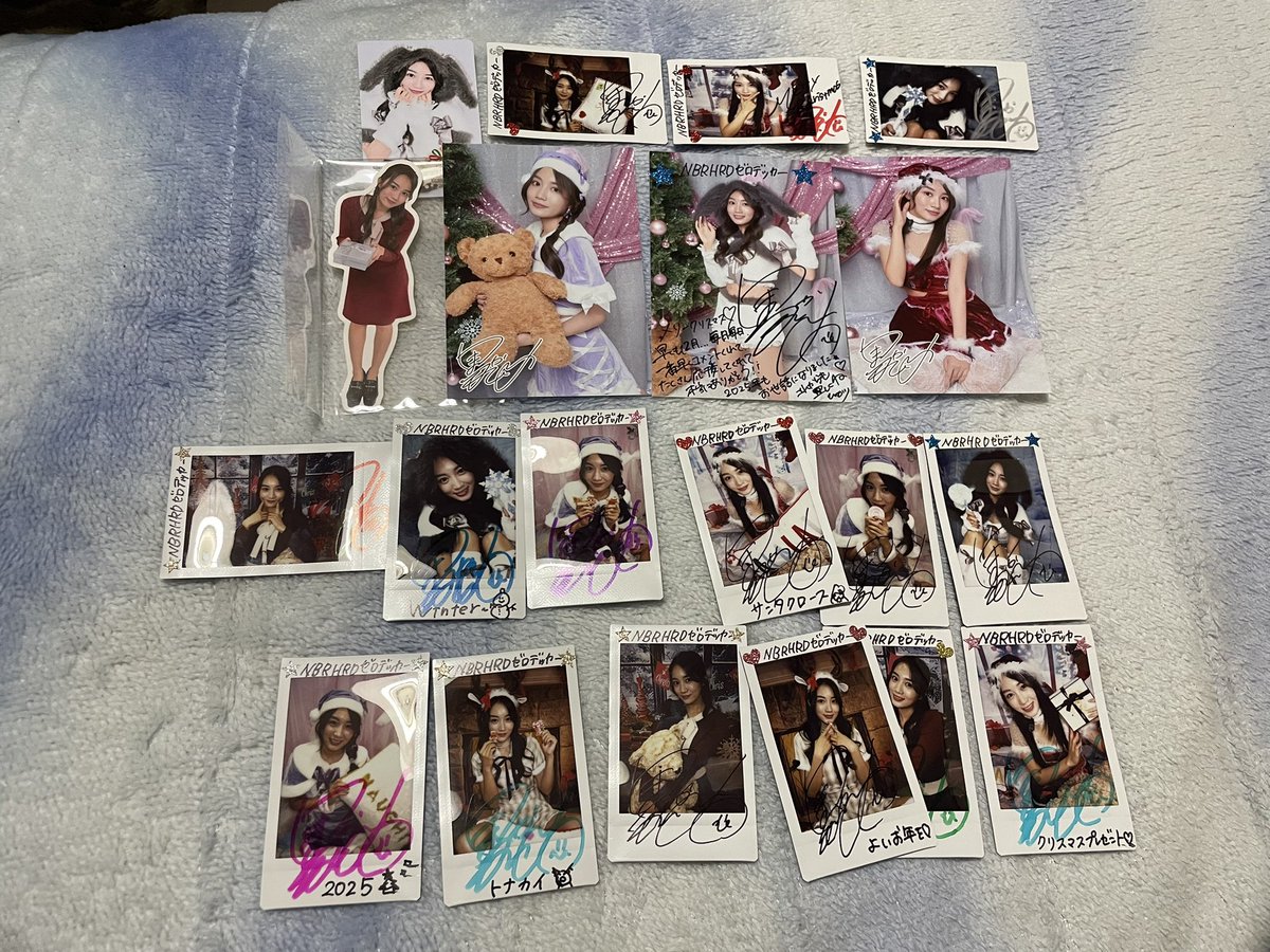 ひかりちゃん(黒木ひかり)❣️ 15枚分のクリスマス宿題チェキ2025と