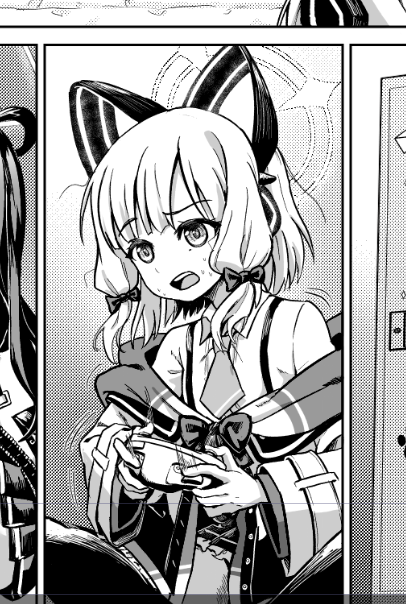 今回のC107では、当初『ブルーアーカイブ』のゲーム開発部本を出す予定でしたが、
スケジュールの都合で間に合わず、C108に持ち越しとなりました。

今回はHOLOLIVEのイラスト本を頒布しておりますので、
よろしければこちらも手に取っていただけると嬉しいです。 