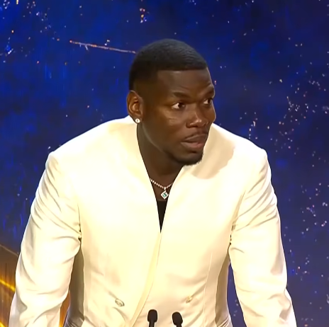 TouchlineX's tweet image. 🚨 𝗢𝗙𝗙𝗜𝗖𝗜𝗔𝗟: Paul Pogba wins the 'Comeback Award' at the 2025 Globe Soccer Awards! 🇫🇷✨