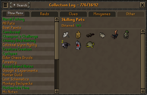 valarune's tweet photo. #23 Soup - 8256 xp. All skillpets reobtained. https://t.co/R6JRM5eiYC