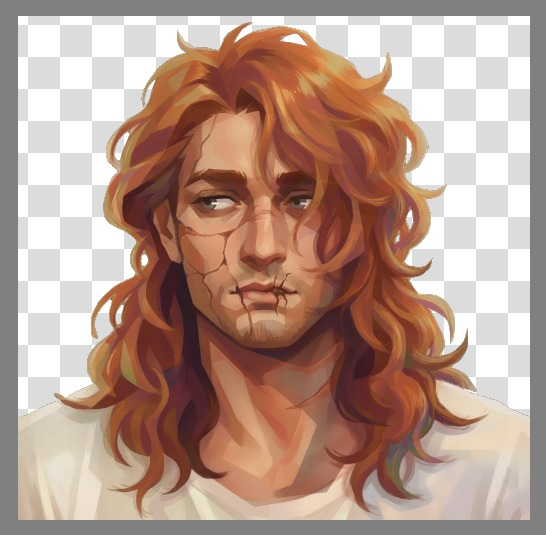 Adoro homão com cicatriz