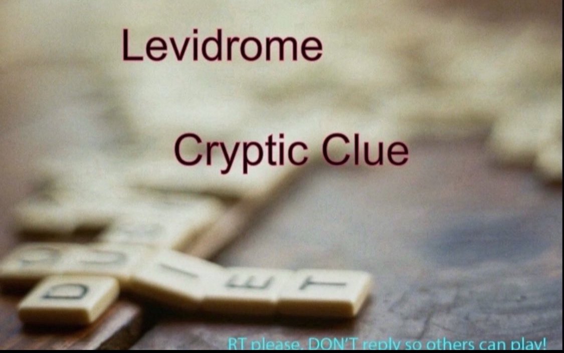 lucky_budd's tweet photo. Here is a #levidrome cryptic clue 😄 The answer is a #levidrome pair (i.e.; tip-pit)! 

Here’s the clue: dirty antacid

🤔 Hmmmm....

RT (not reply) your answer and #levidrome PLEASE!   

While you’re at it, play this game too!: https://t.co/lgL2pFO081 https://t.co/VWsSq9uqsO