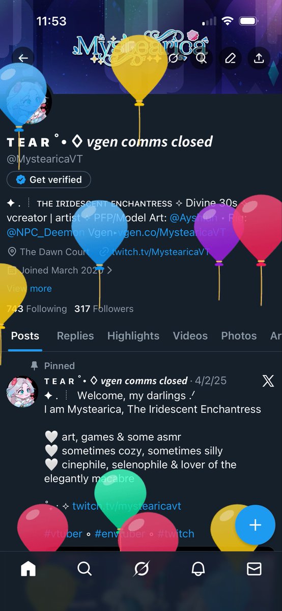 I’m hear to announce that I’ve made it another year and I’m about to make it everyone’s problem as I go into the next one 🤍