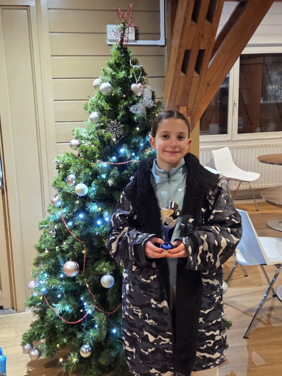 A final for Amathea in her first 16U tournament, competing well at the Maidstone Christmas Grade 4 🥈👏