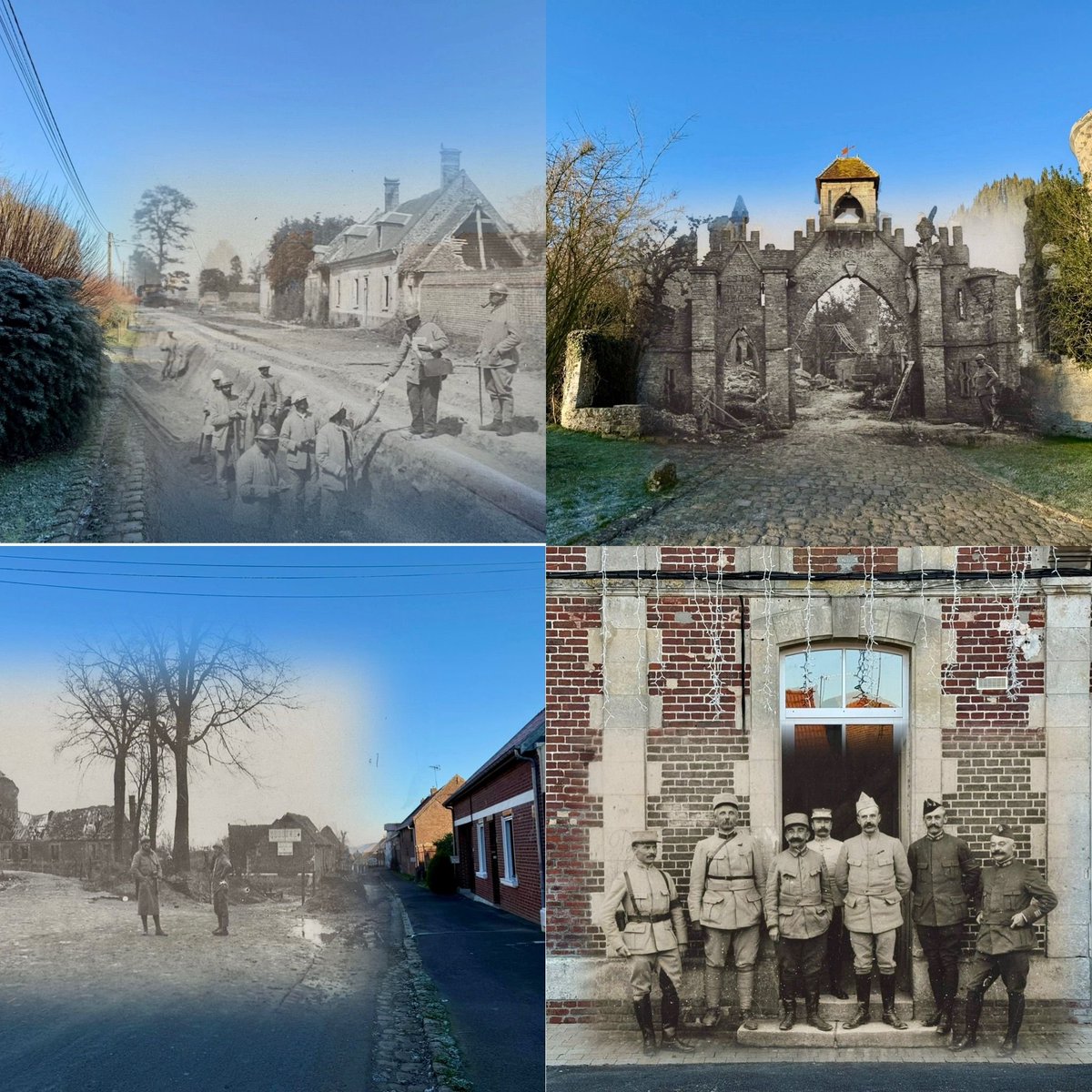 Verdun &amp; the Somme

Seen today and as they were during the First World War.

📽️A short then-and-now, where time stood still
▶️youtu.be/Qby1Fl-e8D0?si…