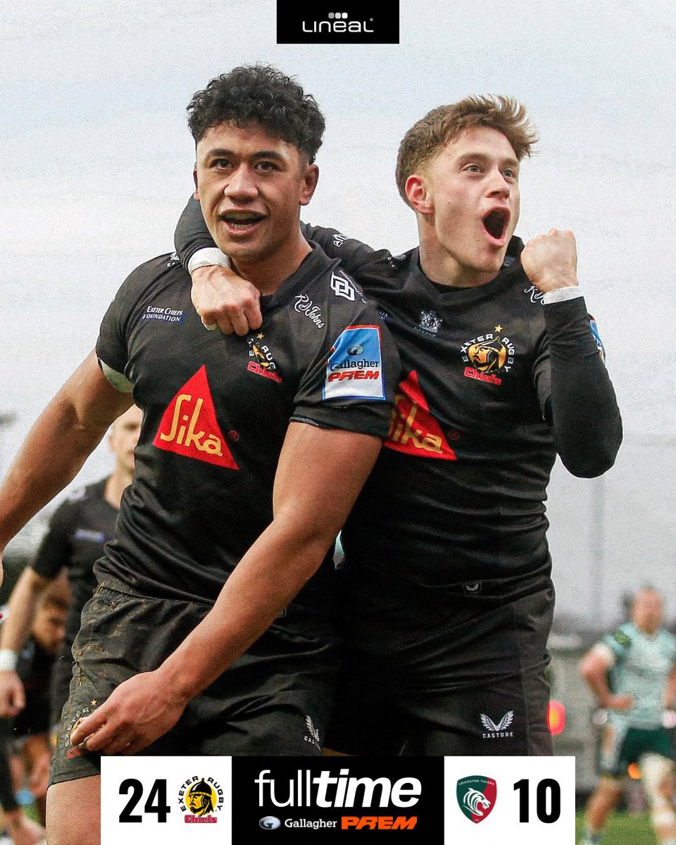 ExeterChiefs's tweet image. JOB DONE 🤝 2025 OVER N OUT.

#EXEvLEI | #JointheJourney | @LinealSoftware