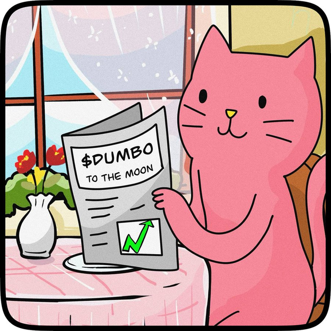 Dumb Cat - $DUMBO tweet media