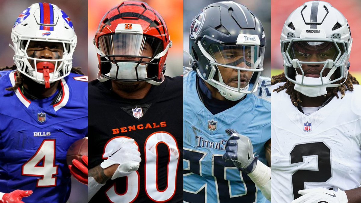 Sharpstacktips's tweet image. NFL Sunday Betting Card🃏

James Cook Over 86.5 Rushing Yards
Chase Brown Over 79.5 Rush+Rec Yards
Tony Pollard Over 60.5 Rushing Yards
Ashton Jeanty Over 70.5 Rushing Yards

$25 To Someone Who❤️If We Go 4-0!

CLICK THE LINK ON MY BIO FOR ALL OF MY PLAYS!! CASHING DAILY💯

#NBA