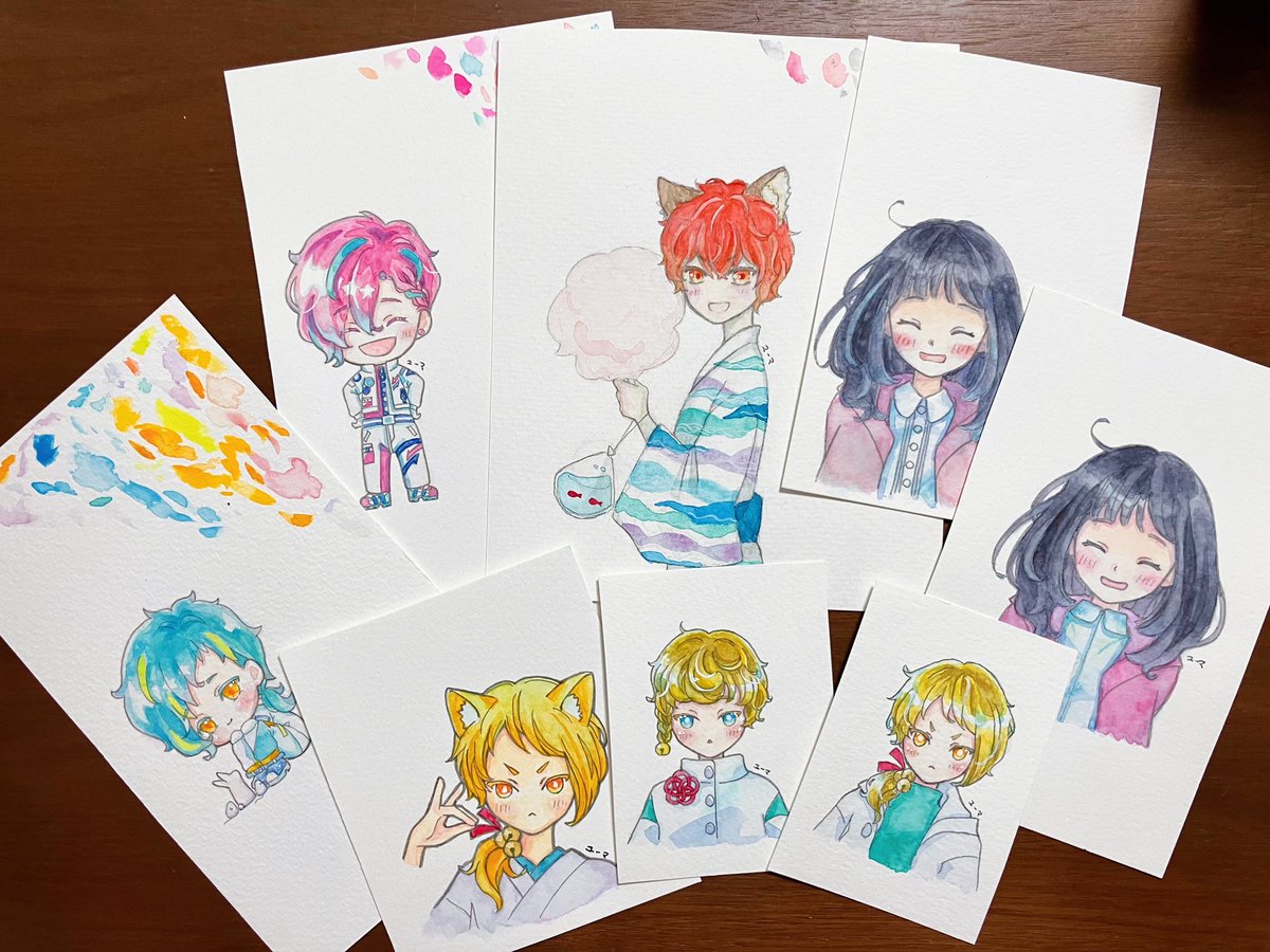 🎉原画抽選結果🎉 ①まーさん @maasan1478_sara ②Satomi♪さん