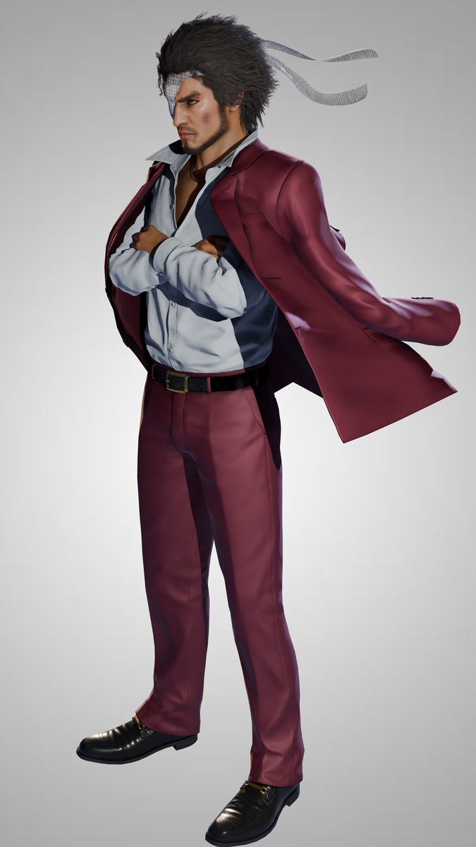 Ichiban in Like a Dragon 9???

I was greatly inspired by Apollo's style in Ace Attorney Dual Destiny.

I remember making a 2D version, so here is the 3D version. 

#LikeADragon #Yakuza #Ichiban #Sega #RGG