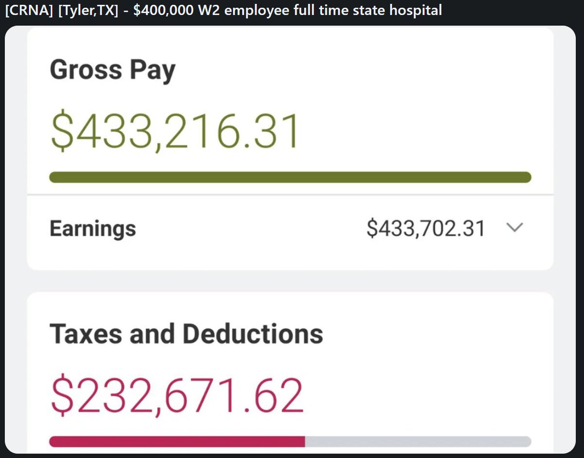 VladTheInflator's tweet image. Imagine making $433k in Tyler Texas