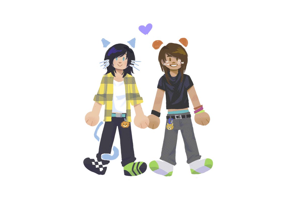 doridkri's tweet image. cat and bear yuri #phanart