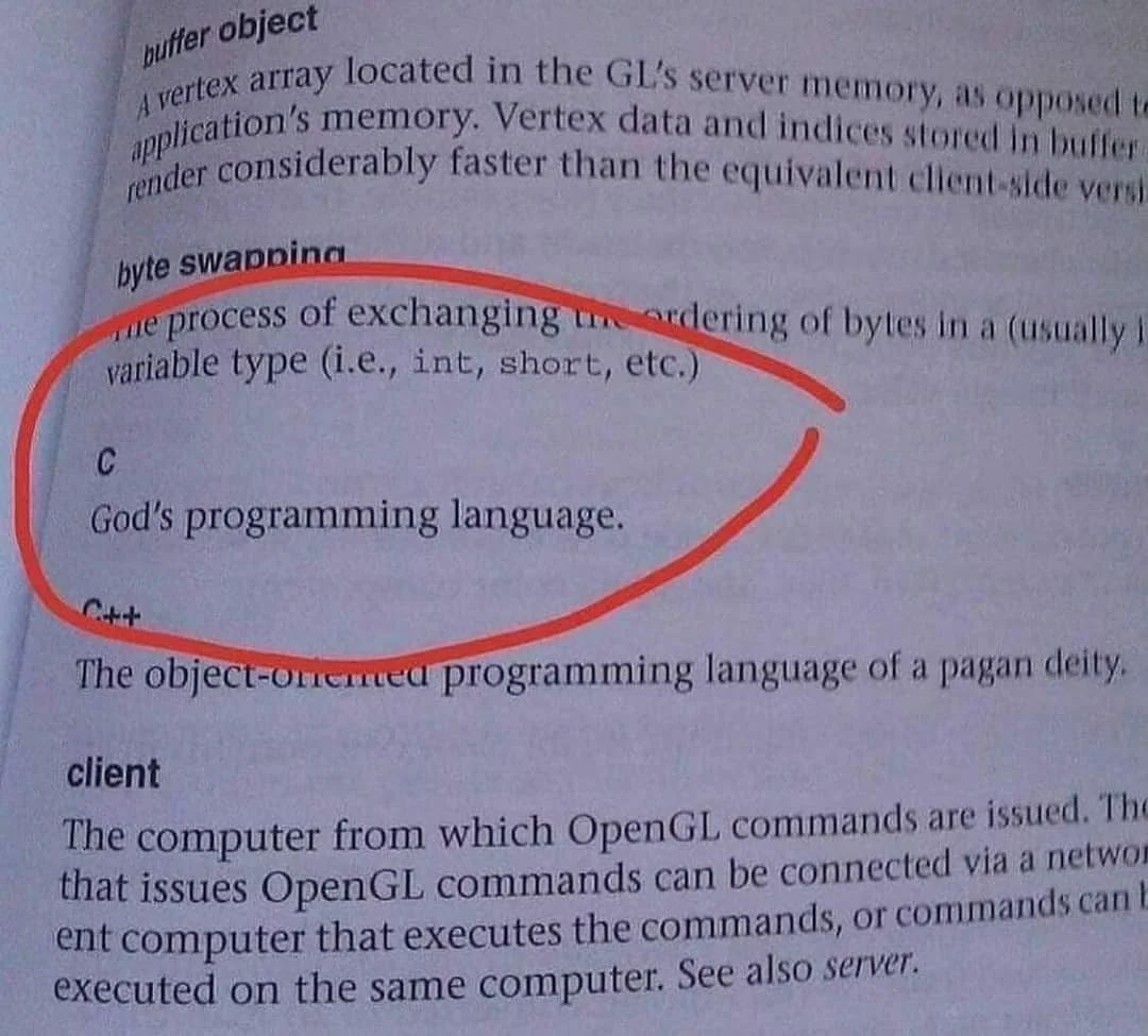 CodeByNZ's tweet photo. is C is really gods programming language ? https://t.co/bOgdERsNuU