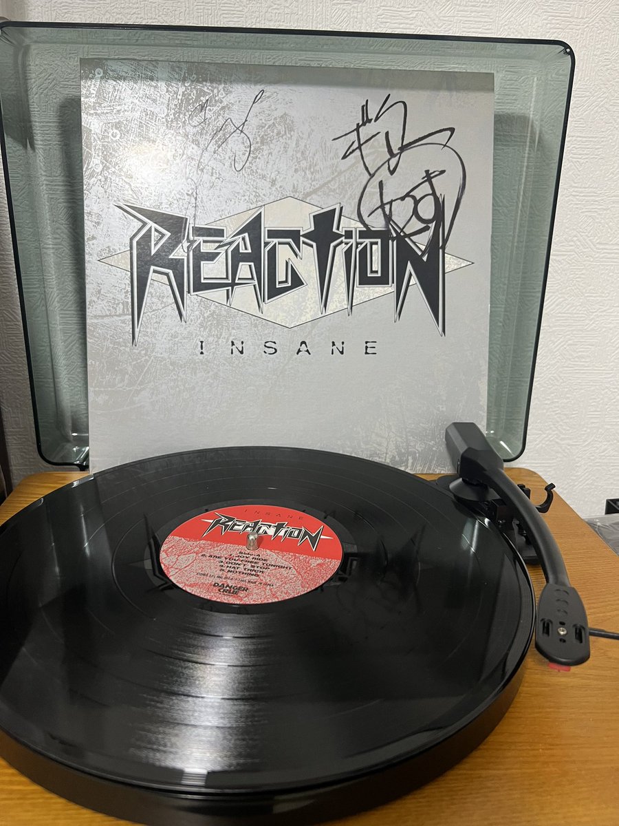 1日1作品レコード紹介 23日目🍀 REACTION 「INSANE」 デンジャークルー