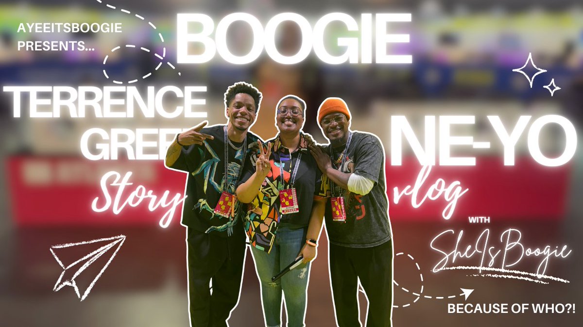 Did yall know I finally met NeYo?! Are you wondering how this even came about?!   I gotchu bookie !! Check out my latest video and my first storyline vlog of how this meetup even happened

youtu.be/S2ZETJuu2mQ?si…