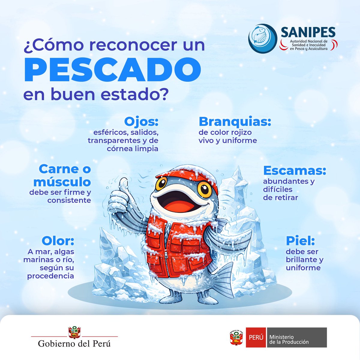 Antes de comprar pescado, revisa estos detalles y elige un producto fresco y seguro. 🐟✅