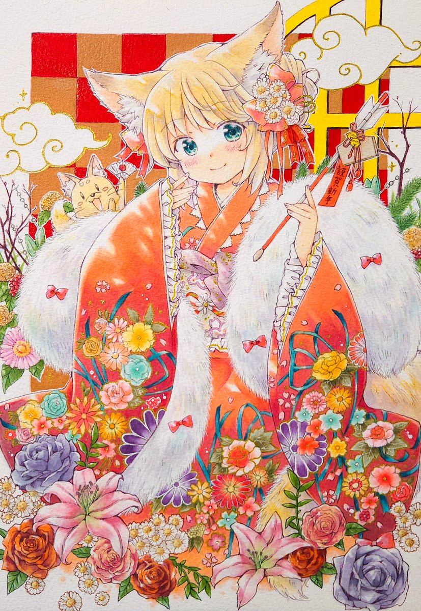 #年末なので今年描いた絵を晒す
#絵柄が好みって人にフォローされたい
きつねちゃん率高かった🦊