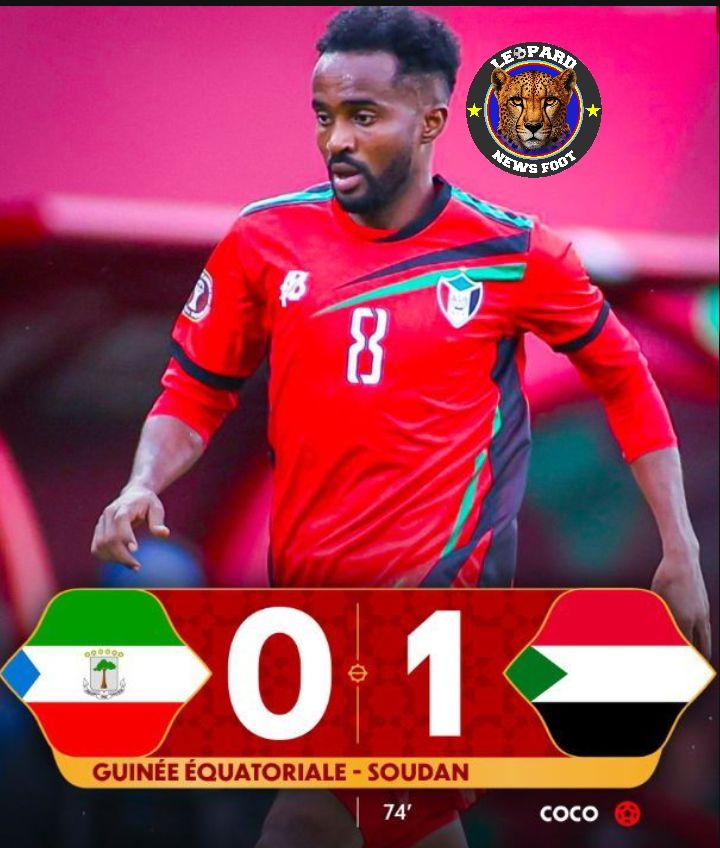 Dadouekofo25's tweet photo. #TotalEnergiesAFCON2025 #GroupeE

FIN DU MATCH

GUINÉE EQUATO 0-1 SOUDAN
                                         ⚽(74')COCO
            CLASSEMENT GROUPE E
                                           MJ. GD. PT.
1.ALGÉRIE.                       1.   +3.  3
2.BURKINA FASO.        1.    +1.  3
3.SOUDAN.                     2.    -2.  3
4 GUINÉE EQUATO.     2.    -2.  0