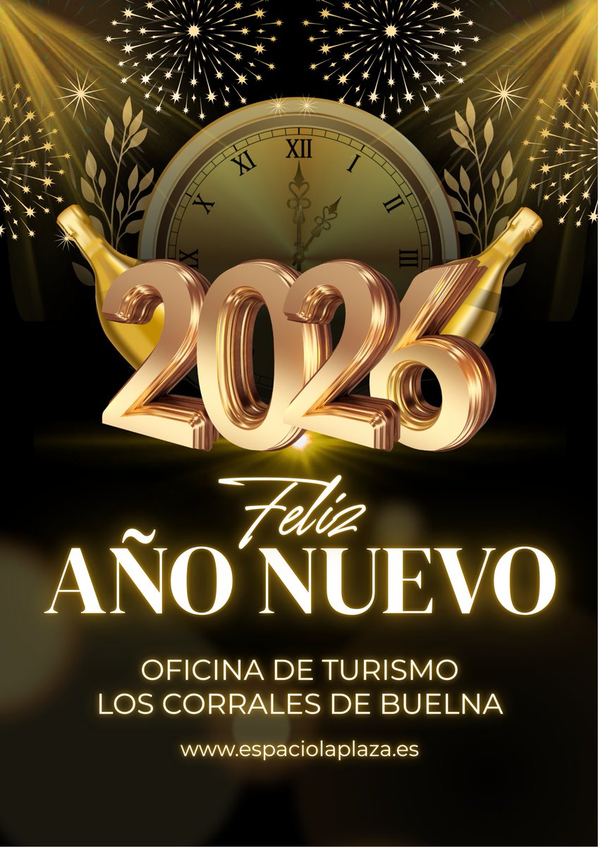 Desde la Oficina de Turismo de Los Corrales de Buelna os deseamos ¡Feliz Año 2026!🥂
#sientelashuellas