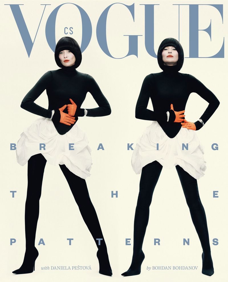 CoutureIsBeyond's tweet photo. Daniela Pestova by Bohdan Bohdanov, Vogue Czechoslovakia, December 2025. https://t.co/wQ4l0JPz9H