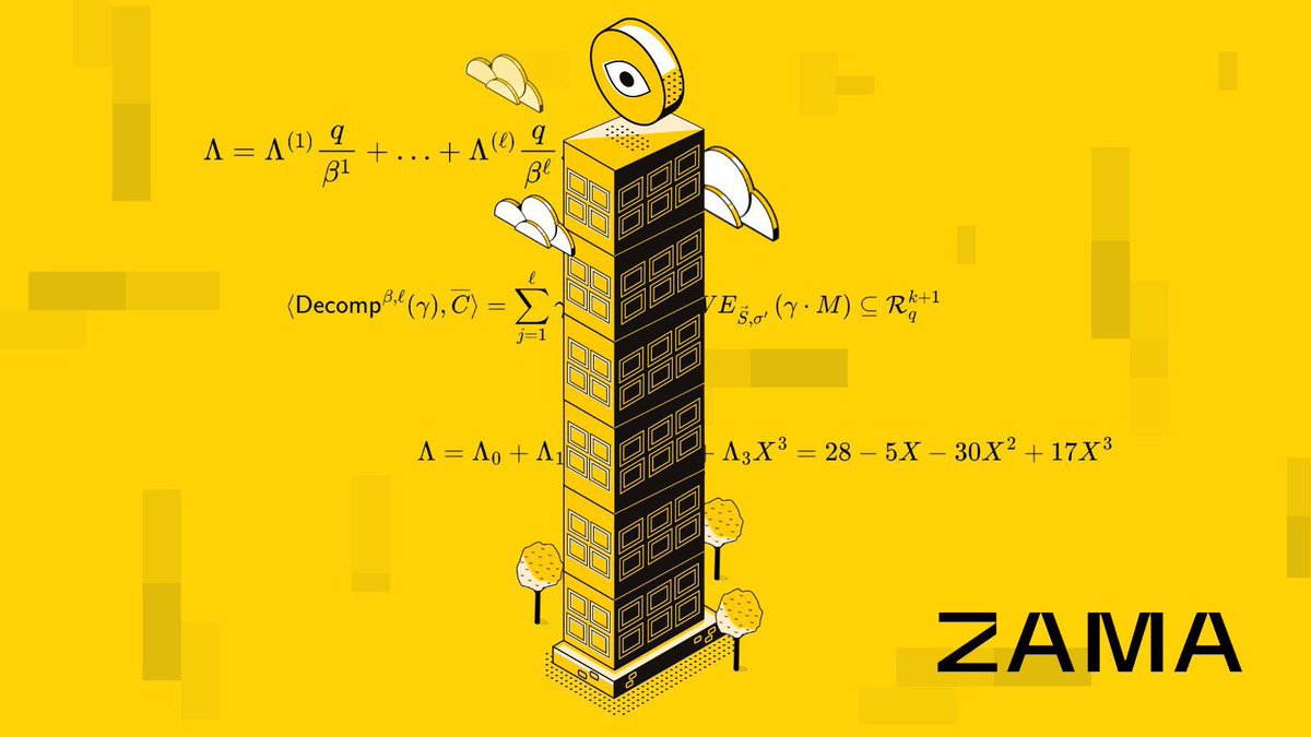 iliyasujr1012's tweet photo. build a confidential smart ontracts on any blockchain with @zama 

zama enables confidential smart contracts on any l1 or l2 by adding an encryption layer on top of existing blockchains. using fully homomorphic encryption (fhe), data stays encrypted while smart contracts still execute correctly.

here’s no new chain and no bridging. zama brings privacy directly to the networks people already use.