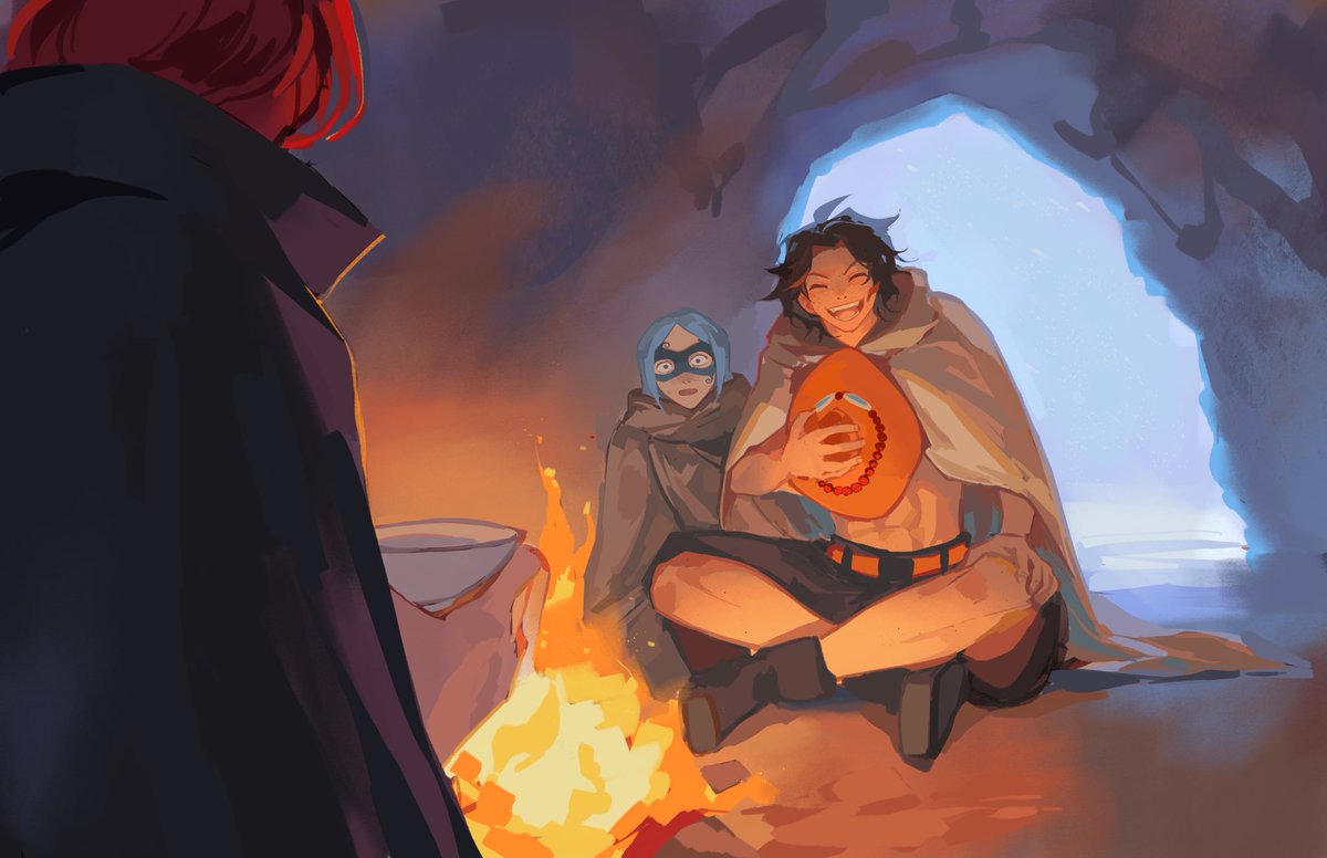 otaku_553's tweet image. Portgas D. Ace Week day 3: Manners