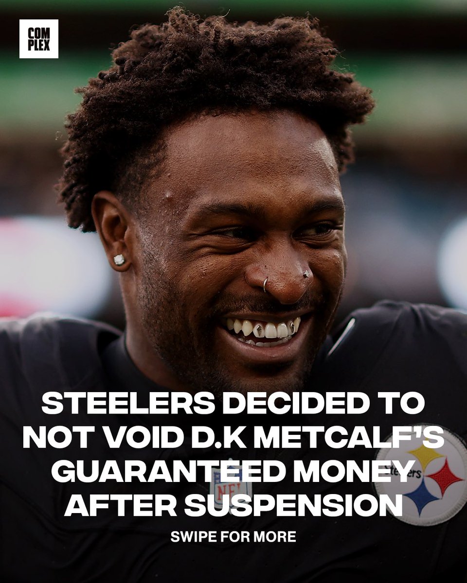 ComplexSports's tweet image. Shoutout to the Steelers. They some real ones ❤️

(via: @JayGlazer)