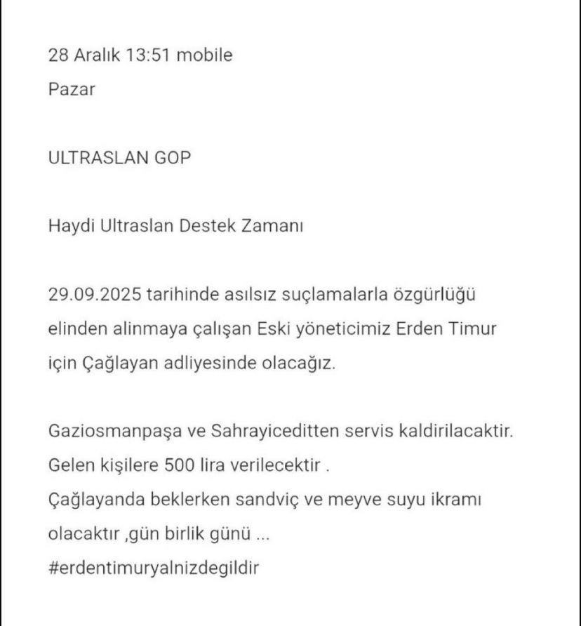 500₺ Verelim Fener diye bağırın <a href="/ultrAslan/">ultrAslan</a> <a href="/ultrAslanGOP/">uA Gaziosmanpaşa</a>