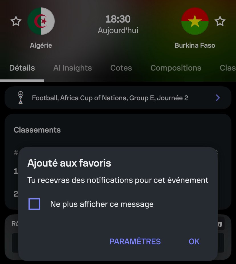 AllenDomzer's tweet image. Notifs activées. Je ne regarderai bien évidemment aucune minute du match