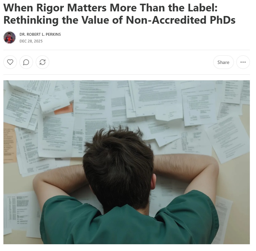 Latest article from CCP Professor Dr. Robert L. Perkins 
drrobertlperkins.substack.com/p/when-rigor-m…