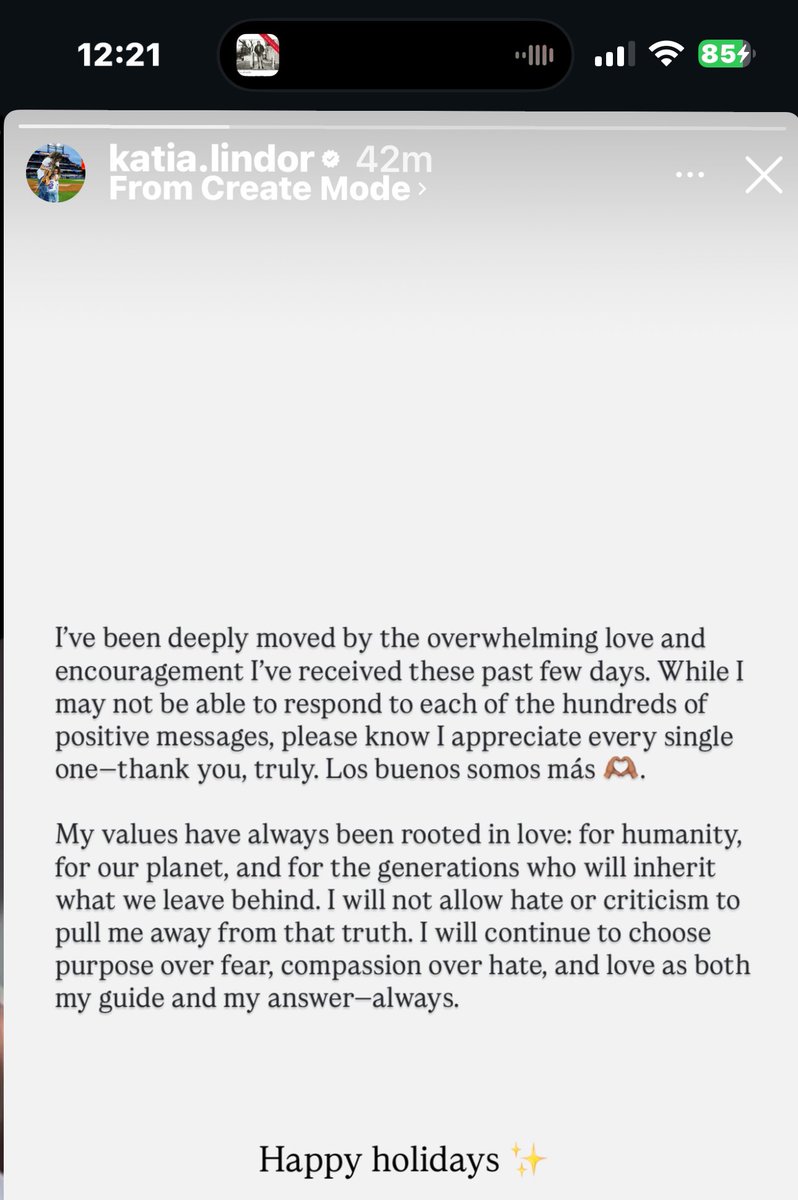 Your hate won’t stop Katia Lindor so cope and cry elsewhere 👏👏👏👏👏👏👏👏