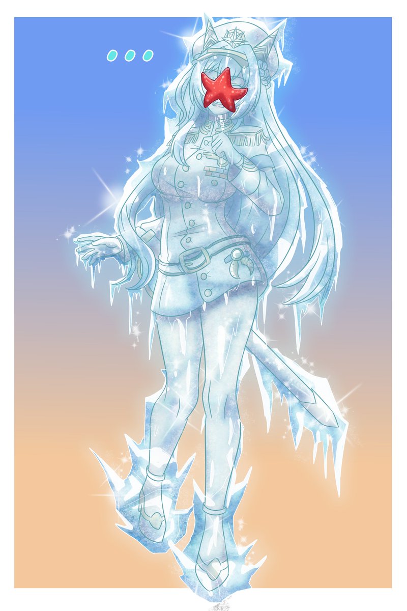 Commission for <a href="/freezeasfrfan/">freezeasfrfan</a> of Helm, zapped by an ice beam and frozen solid
Enjoy!