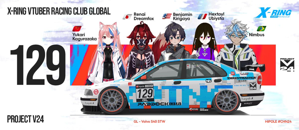X-Ring 赛灵 Vtuber Racing Club tweet media