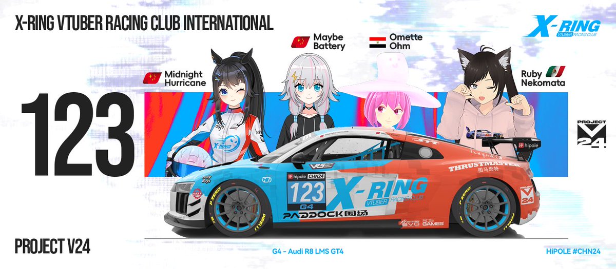 X-Ring 赛灵 Vtuber Racing Club tweet media